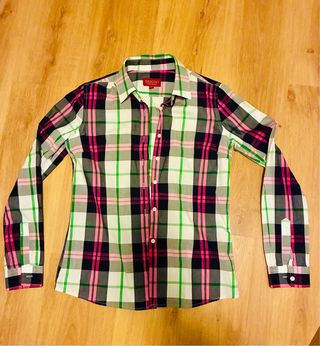 Camisa cuadros mujer talla M
