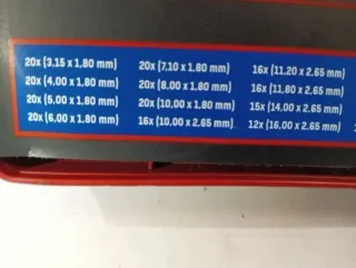 420 Juntas Tóricas PARKSIDE