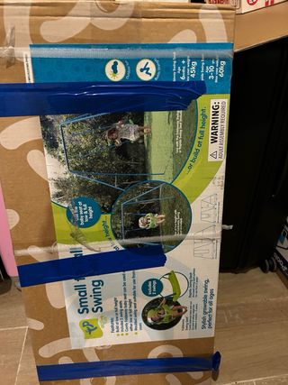 Columpio infantil para patio o jardín