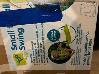 Columpio infantil para patio o jardín