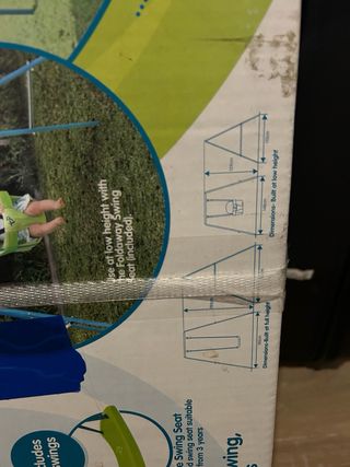 Columpio infantil para patio o jardín