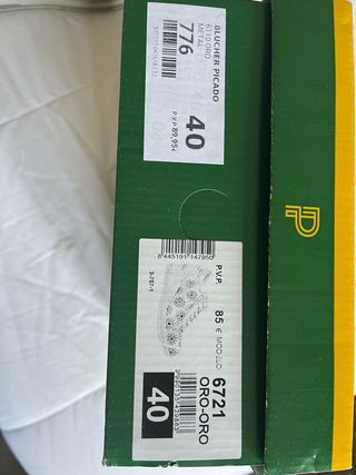 Zapatillas Deportivas Dorada Pitillos