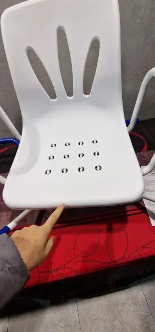 Mobiclinic, Silla de Baño Giratoria, Lago, Reposab