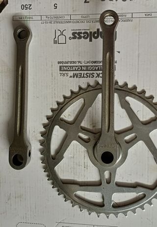 Guarnitura Legnano con pedivella