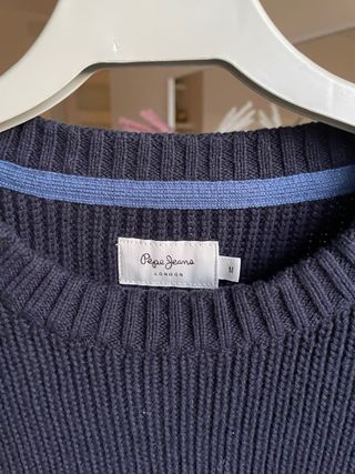 Jersey Pepe Jeans Talla M Azul Sin Estrenar