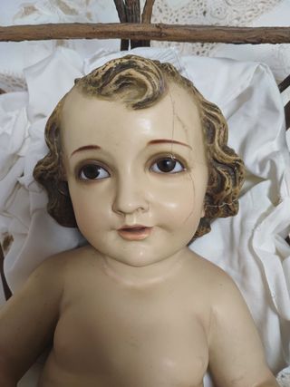 Niño Jesús antiguo 52 cm