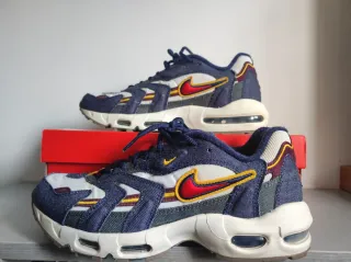 Air Max 96 II QS Blackened Blue/Gym Red