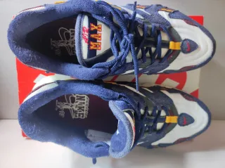 Air Max 96 II QS Blackened Blue/Gym Red