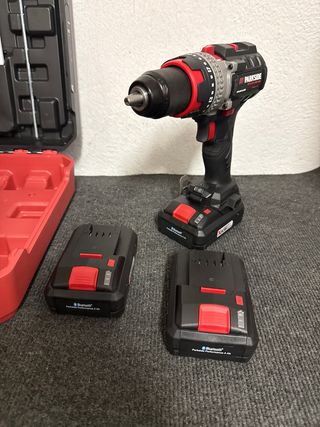 Taladro percutor 3 baterías