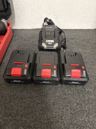 Taladro percutor 3 baterías