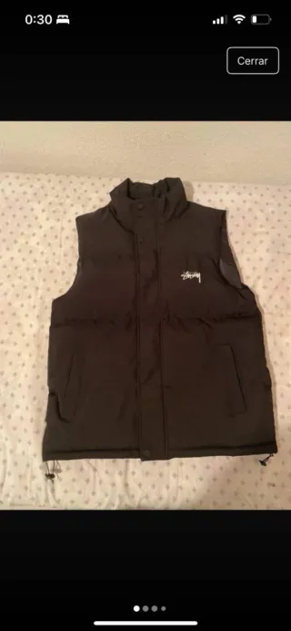 Chaleco Stussy Negro(replica)