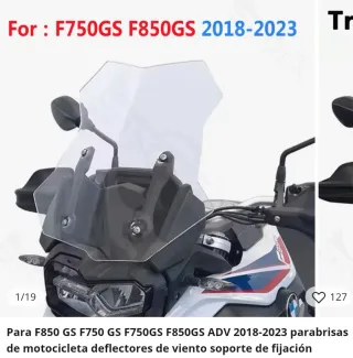 Parabrisas BMW F750GS F850GS 2018-2023