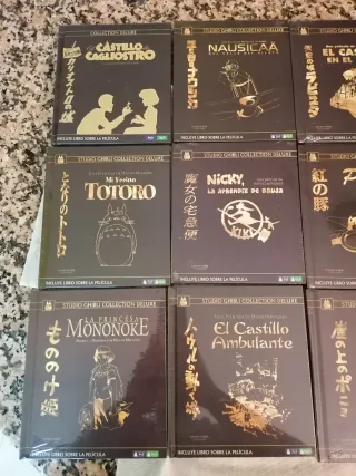 Coleccion Studio Ghibli Deluxe 12 Películas Bluray