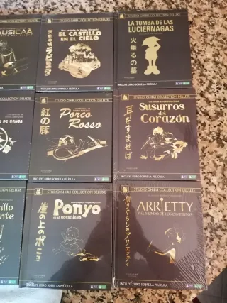 Coleccion Studio Ghibli Deluxe 12 Películas Bluray