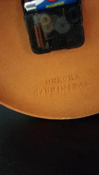 Orologio da parete decorato