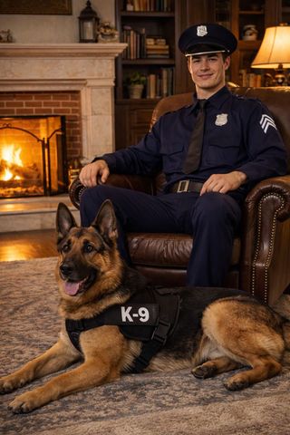 Disfraz Carnaval Policía Hombre Talla S Kimokawaii