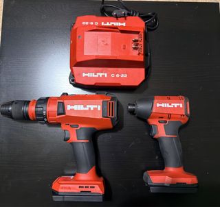 Maquinas Hilti a Bateria y cargador.