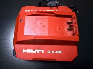 Maquinas Hilti a Bateria y cargador.
