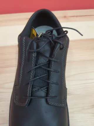 Zapatos Caterpillar negros hombre – cuero, resiste