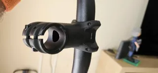 Manillar y Potencia Bontrager Comp Negro Mate