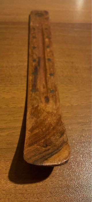 Porta incenso in legno per bastoncini
