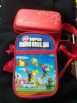 Super mario mochila y accesorios nintendo 3ds