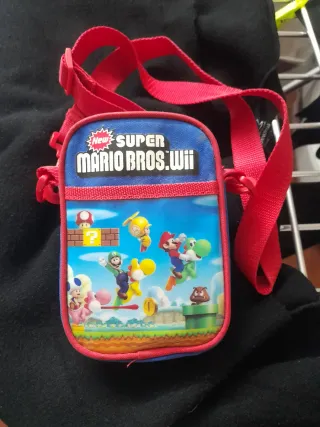Super mario mochila y accesorios nintendo 3ds