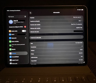 iPad Pro 11 512GB+Teclado Apple+Stylus Wacom.