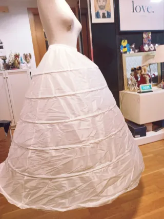 CanCan de fallera de 6 aros