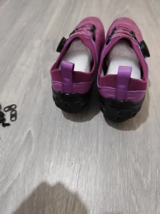 Zapatillas de spinning moradas