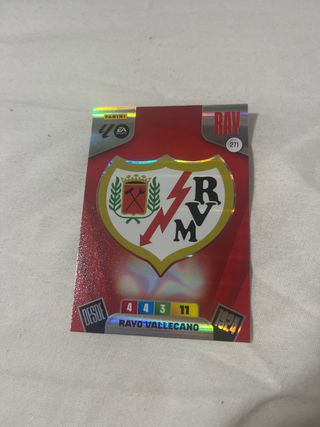 Cromo Rayo Vallecano Panini 2011