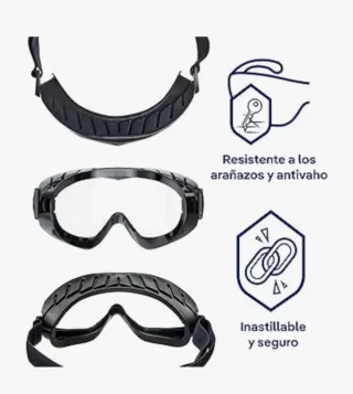 Gafas trabajo antivaho.