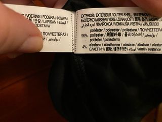 Vestido negro brillante fiesta