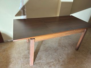 Conjunto mesa y 6 sillas
