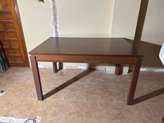Conjunto mesa y 6 sillas