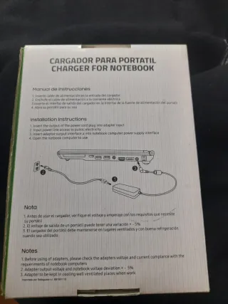 Cargador portatil acer