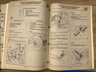 RENAULT 19 16V F7P MANUALES D REPARACION CONCESION