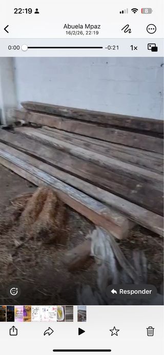 Bigas de madera