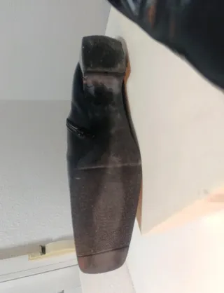 Botín Piel unisex Negro Talla 45