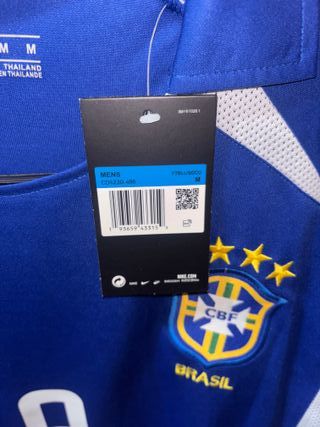 Camiseta Retro Fútbol Ronaldo Brasil talla M