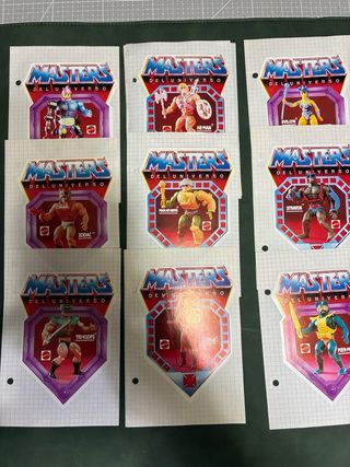 Adhesivos de he-man.