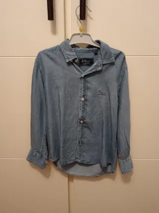 Camicia denim per bambini, marca Scotta, taglia 5-6 anni