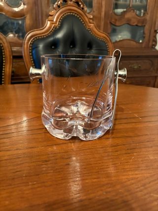 Cubitera Hielera de cristal