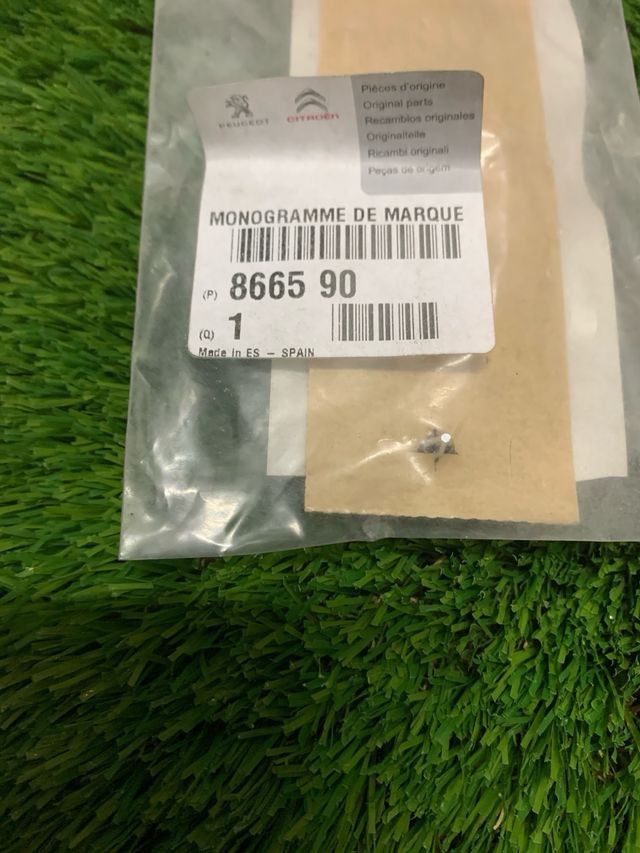 Logo emblema citroen genuino original nuevo porton