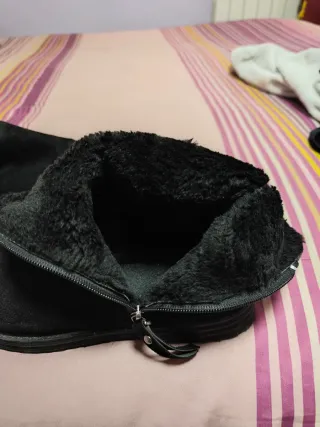 Botines negros talla 39