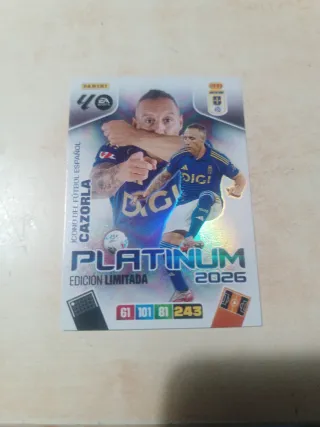 Cazorla Platinum 2026 Edición Limitada