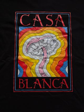 T-shirt Casablanca Preta