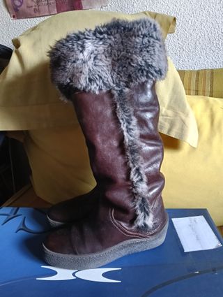 Botas Airstep Marrón Piel Forradas