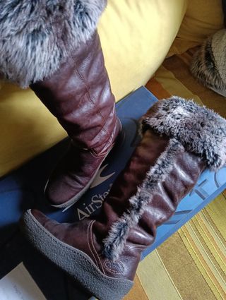 Botas Airstep Marrón Piel Forradas