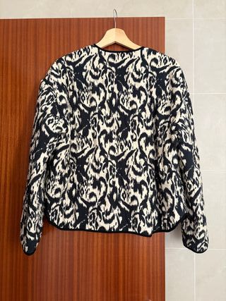 Chaqueta Zara Talla XS Estampado Animal